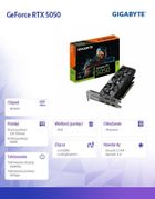 Gigabyte, karta graficzna, GeForce RTX 5050 OC Low Profile 8G