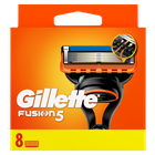 Gillette, Fusion, wymienne ostrza do maszynki do golenia, 8 szt.