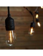 Girlanda ogrodowa świetlna, 20m, 20 żarówek LED, sieciowa, wodoszczelna