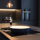 Hage, patelnia żeliwna, emaliowana, niebieska, 26 cm