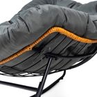 HaloFuture, bujany fotel, kokon skandynawski XL, szary