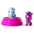 Hatchimals, 2 jajka z figurkami i gniazdo, zestaw