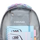 Head, plecak szkolny, 3-komorowy, Checkered Hearts