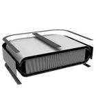 Hedo, airtrack, materac gimnastyczny, ścieżka, czarny, 400-100-20 cm