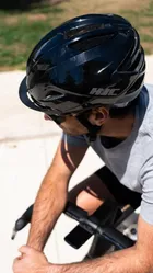 HJC, Crosser, kask rowerowy, czarny, rozmiar S