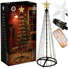 Home Styling Collection, choinka świecąca, zewnętrzna, stożek, 550 LED, 300 cm