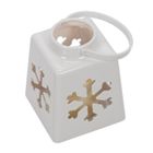 Home Styling Collection, świąteczny lampion ze świecą LED, 14 cm