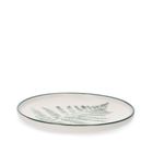 Homla, Blyde, talerz, z liściem paproci, 20 cm