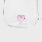 Homla, Corazon, szklanka z uchem, 0,4l, 724596