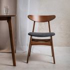 Homla, Eroso, krzesło, brązowe, 48-55,5-74,8 cm