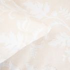 Homla, Jakad, pościel, bawełniana żakardowa beżowa, 160-200 cm