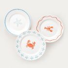 Homla, Kaoma, talerz, deserowy z homarem, 21 cm