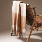 Homla, Melrose, koc puszysty w kratę, 150-200 cm