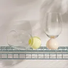 Homla, Pallora, kieliszek, z mleczną żółtą kulą, 0,4l