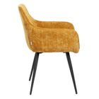 Homla, Satori Pop, krzesło, musztardowe, 58-62-79 cm