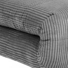 Homla, Solace, sofa sztruksowa, 1-osobowa, z funkcją spania, szara, 83-91-84 cm, 871639