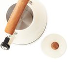 Homla, Virgen, czajnik, kremowy z drewnianym uchwytem, 2,5l