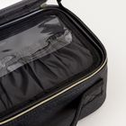 Homla, Voyelle, kosmetyczka, z lustrem i przegrodami, 24,5-18,5-11 cm