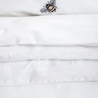 Homla, Zella, pościel, bawełniana z haftem w pszczoły, 200-220 cm