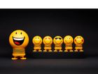 Hoptimist, Smiley, figurka, yellow, rozmiar S
