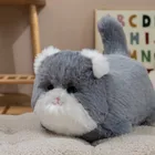 Huggy Luv, maskotka interaktywna, kot, szary