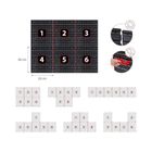 Humberg, tablica narzędziowa, warsztatowa, 96-76 cm, HM-581