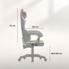 Huzaro, Force 2.7 RGB Black, fotel gamingowy, welurowy