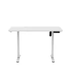 Huzaro, Hero 8.1, biurko gamingowe z regulacją wysokości, White, 120 cm