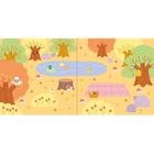 Janod, My Arts & Crafts, zestaw kreatywny, grube naklejki wielokrotnego użytku