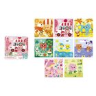 Janod, My arts & crafts, zestaw kreatywny, naklejki z filcu i magiczny pisak