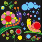 Janod, My Arts & Crafts, zestaw kreatywny, okrągłe naklejki