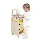 Janod, Shiny Grandma, drewniana kuchnia z 10 akcesoriami