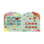 Janod, Wieś, książeczka do wyklejania, z naklejkami