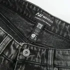 Jeansowe bermudy unisex o kroju baggy NOWEAR