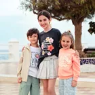 Jeansowe spódnico-spodenki z plisami Cool Club