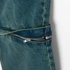 Jeansy wide leg unisex z odpinanymi nogawkami NOWEAR