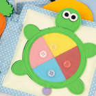 Jolly Designs. Pszczółka. Książeczka sensoryczno-manipulacyjna