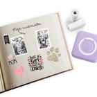 Kidea, Mini drukarka termicz bluetooth, fioletowa