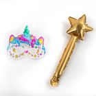 Kidea, Wróżka, maska i różdżka 3D, zestaw kreatywny