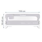 Kidwell, Cori 150, barierka do łóżka, gray