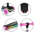 Kidwell, Lumo, hulajnoga 3-kołowa LED, balansowa, pink
