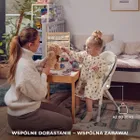Kindekraft, Dinnly, składane krzesełko do karmienia, beżowe
