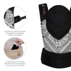 Kinderkraft, Bizuu, Huggy, nosidełko ergonomiczne, Lunar Black