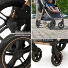 Kinderkraft, Esme, wózek wielofunkcyjny, 2w1, pure black