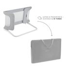 Kinderkraft, Guard and Dream, barierka do łóżka, light grey