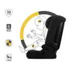 Kinderkraft, I-Comfy, fotelik samochodowy, i-Size, Black, 76-150 cm