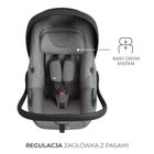 Kinderkraft, I-Lite, fotelik samochodowy + baza Endura Safe Fx, 40-87 cm, grey