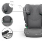 Kinderkraft, Junior Fix 2 Plus, i-Size, fotelik samochodowy, grey, 100-150 cm