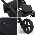 Kinderkraft, Nubi 3, wózek spacerowy, Midnight Black