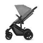 Kinderkraft, Prime Lite, wózek wielofunkcyjny 3w1, Grey